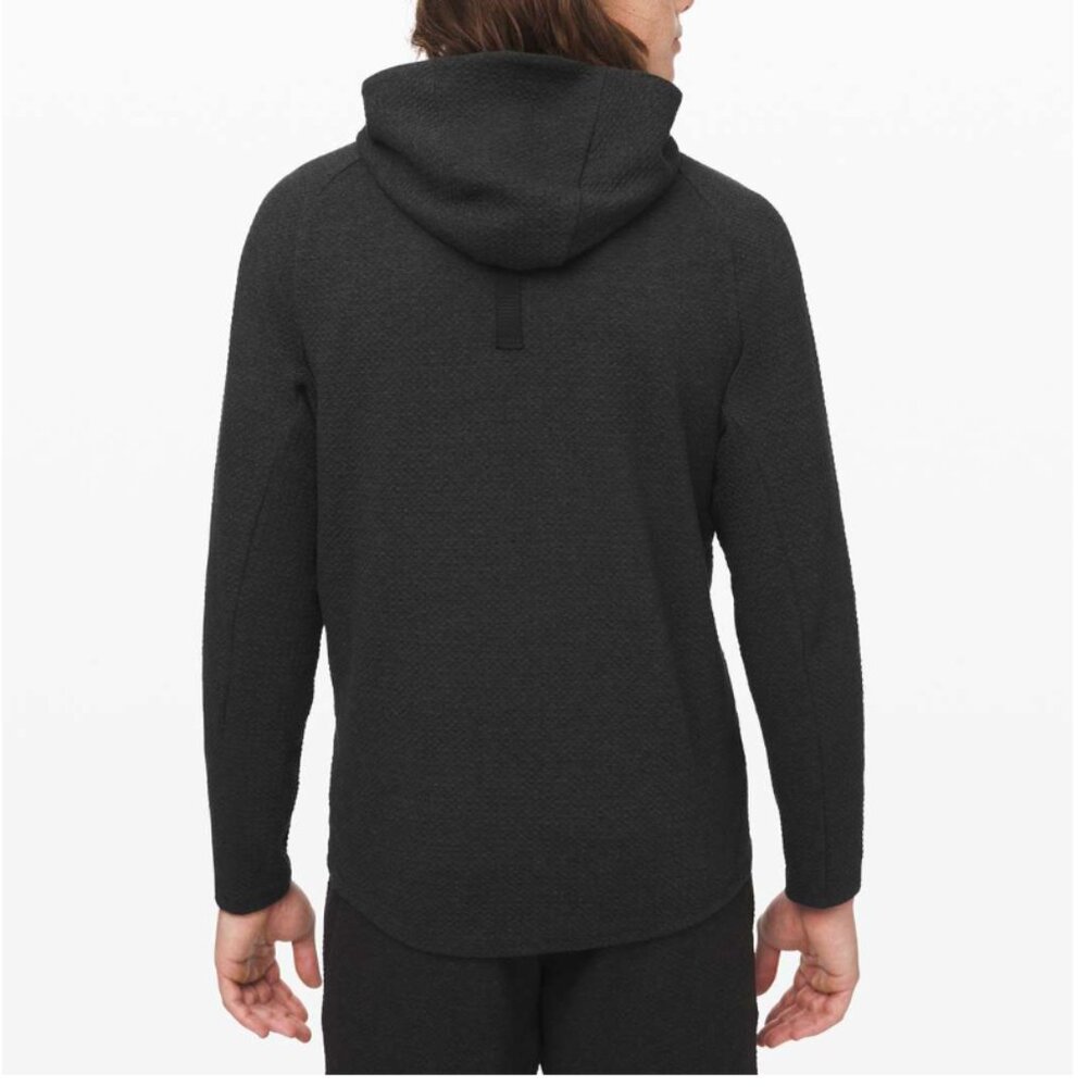 Lululemon At Ease Hoodie – Heathered Black/Black